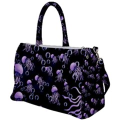 Jellyfish Swarm  Duffel Travel Bag by PollyParadiseBoutique7