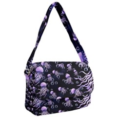 Jellyfish Swarm  Courier Bag by PollyParadiseBoutique7