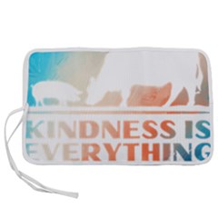 Vegan Animal Lover T- Shirt Kindness Is Everything Vegan Animal Lover T- Shirt Pen Storage Case (s) by maxcute