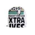 Video Gamer T- Shirt Exercise I Thought You Said Extra Lives - Gamer T- Shirt Drawstring Pouch (Large) View1