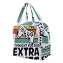 Video Gamer T- Shirt Exercise I Thought You Said Extra Lives - Gamer T- Shirt Boxy Hand Bag View2