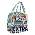 Video Gamer T- Shirt Exercise I Thought You Said Extra Lives - Gamer T- Shirt Boxy Hand Bag View3