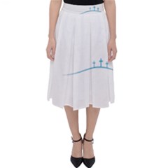 Voice Actor T- Shirt As For Me And My Voice We Will Serve The Lord Christian T- Shirt Classic Midi Skirt