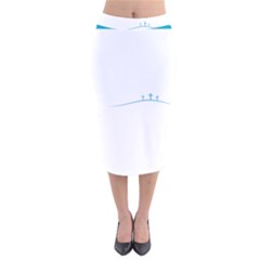 Voice Actor T- Shirt As For Me And My Voice We Will Serve The Lord Christian T- Shirt Velvet Midi Pencil Skirt by maxcute