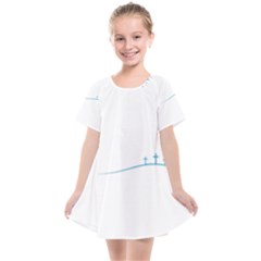 Voice Actor T- Shirt As For Me And My Voice We Will Serve The Lord Christian T- Shirt Kids  Smock Dress by maxcute