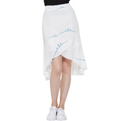 Voice Actor T- Shirt As For Me And My Voice We Will Serve The Lord Christian T- Shirt Frill Hi Low Chiffon Skirt by maxcute