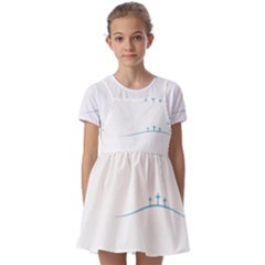 Voice Actor T- Shirt As For Me And My Voice We Will Serve The Lord Christian T- Shirt Kids  Short Sleeve Pinafore Style Dress by maxcute