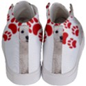 West Highland White Terrier Gift T- Shirt Cute West Highland White Terrier Valentine Heart Paw West Kids  Hi-Top Skate Sneakers View4