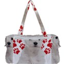 West Highland White Terrier Gift T- Shirt Cute West Highland White Terrier Valentine Heart Paw West Multi Function Bag View2