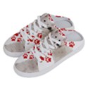 West Highland White Terrier Gift T- Shirt Cute West Highland White Terrier Valentine Heart Paw West Half Slippers View2