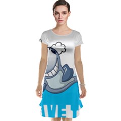 Whale Lovers T- Shirt Cute Whale Kids Water Sarcastic But Do I Have To  T- Shirt Cap Sleeve Nightdress by maxcute