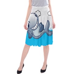 Whale Lovers T- Shirt Cute Whale Kids Water Sarcastic But Do I Have To  T- Shirt Midi Beach Skirt