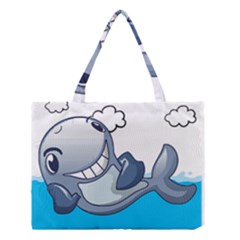 Whale Lovers T- Shirt Cute Whale Kids Water Sarcastic But Do I Have To  T- Shirt Medium Tote Bag by maxcute