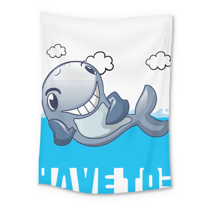 Whale Lovers T- Shirt Cute Whale Kids Water Sarcastic But Do I Have To  T- Shirt Medium Tapestry