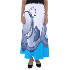 Whale Lovers T- Shirt Cute Whale Kids Water Sarcastic But Do I Have To  T- Shirt Flared Maxi Skirt by maxcute