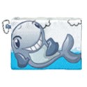 Whale Lovers T- Shirt Cute Whale Kids Water Sarcastic But Do I Have To  T- Shirt Canvas Cosmetic Bag (XL) View1