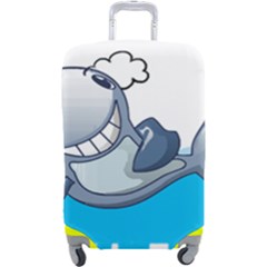 Whale Lovers T- Shirt Cute Whale Kids Water Sarcastic But Do I Have To  T- Shirt Luggage Cover (large) by maxcute