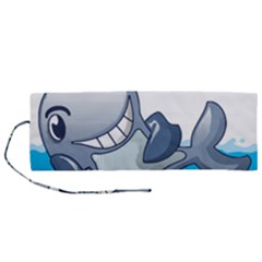 Whale Lovers T- Shirt Cute Whale Kids Water Sarcastic But Do I Have To  T- Shirt Roll Up Canvas Pencil Holder (m) by maxcute