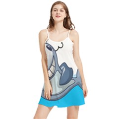 Whale Lovers T- Shirt Cute Whale Kids Water Sarcastic But Do I Have To  T- Shirt Summer Frill Dress