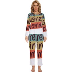 Woman T- Shirt Career Business Woman T- Shirt Womens  Long Sleeve Lightweight Pajamas Set by maxcute