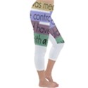 Woman T- Shirt If I Was Meant To Be Controlled I Would Have Came With A Remote T- Shirt (1) Capri Winter Leggings  View3