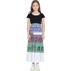 Woman T- Shirt If I Was Meant To Be Controlled I Would Have Came With A Remote T- Shirt (1) Kids  Flared Maxi Skirt by maxcute