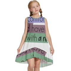 Woman T- Shirt If I Was Meant To Be Controlled I Would Have Came With A Remote T- Shirt (1) Kids  Frill Swing Dress