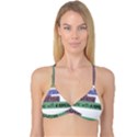 Woman T- Shirt If I Was Meant To Be Controlled I Would Have Came With A Remote T- Shirt Reversible Tri Bikini Top View3