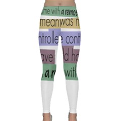 Woman T- Shirt If I Was Meant To Be Controlled I Would Have Came With A Remote T- Shirt Lightweight Velour Classic Yoga Leggings by maxcute