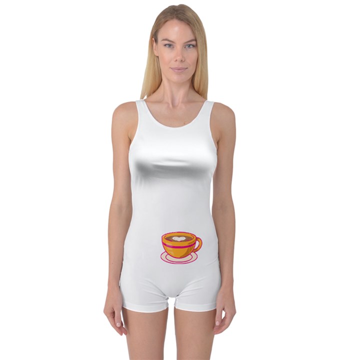 Women And Coffee T- Shirt Women All Around The World Take Their Coffee Differently  T- Shirt One Piece Boyleg Swimsuit