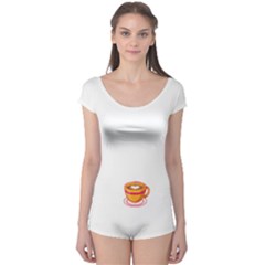 Women And Coffee T- Shirt Women All Around The World Take Their Coffee Differently  T- Shirt Boyleg Leotard  by maxcute