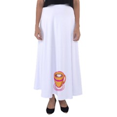 Women And Coffee T- Shirt Women All Around The World Take Their Coffee Differently  T- Shirt Flared Maxi Skirt by maxcute