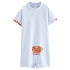 Women And Coffee T- Shirt Women All Around The World Take Their Coffee Differently  T- Shirt Kids  Boyleg Half Suit Swimwear by maxcute