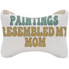 Women And Mom T- Shirt All The Women In The Paintings Resembled My Mom  T- Shirt Seat Head Rest Cushion by maxcute