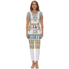 Women And Mom T- Shirt All The Women In The Paintings Resembled My Mom  T- Shirt Women s Pinafore Overalls Jumpsuit by maxcute