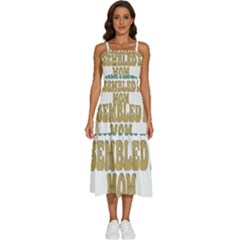 Women And Mom T- Shirt All The Women In The Paintings Resembled My Mom  T- Shirt Sleeveless Shoulder Straps Boho Dress