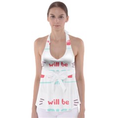 Writer Gift T- Shirt Just Write And Everything Will Be Alright T- Shirt Babydoll Tankini Top by maxcute