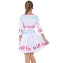 Writer Gift T- Shirt Just Write And Everything Will Be Alright T- Shirt Smock Dress View2