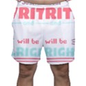 Writer Gift T- Shirt Just Write And Everything Will Be Alright T- Shirt Men s Shorts View1