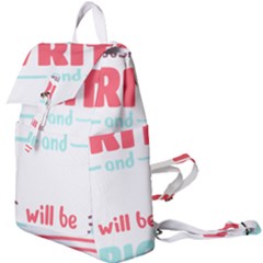 Writer Gift T- Shirt Just Write And Everything Will Be Alright T- Shirt Buckle Everyday Backpack by maxcute