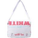 Writer Gift T- Shirt Just Write And Everything Will Be Alright T- Shirt Courier Bag View3