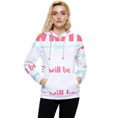 Writer Gift T- Shirt Just Write And Everything Will Be Alright T- Shirt Women s Lightweight Drawstring Hoodie by maxcute