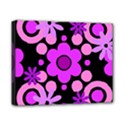 Flowers Pearl And Donuts Lilac Blush Pink Magenta Black  Canvas 10  x 8  (Stretched) View1