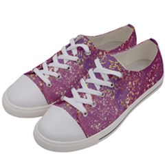 Stardust  Women s Low Top Canvas Sneakers by PollyParadiseBoutique7