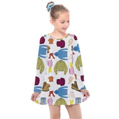 Clothes Amazing Fifa Photography Kids  Long Sleeve Dress by Ravend