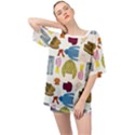 Clothes Amazing Fifa Photography Oversized Chiffon Top View1