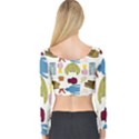 Clothes Amazing Fifa Photography Long Sleeve Crop Top View2