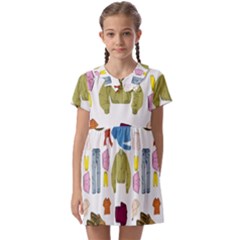 Clothes Amazing Fifa Photography Kids  Asymmetric Collar Dress by Ravend