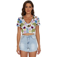 Clothes Amazing Fifa Photography V-neck Crop Top