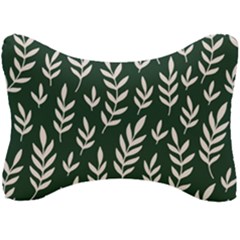 Leaves Foliage Plants Pattern Seat Head Rest Cushion by Ravend